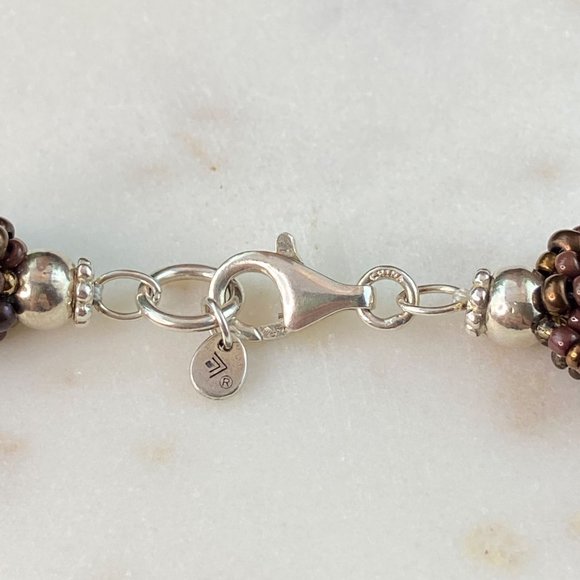 Silpada Bronze Beaded Necklace - Picture 5 of 13